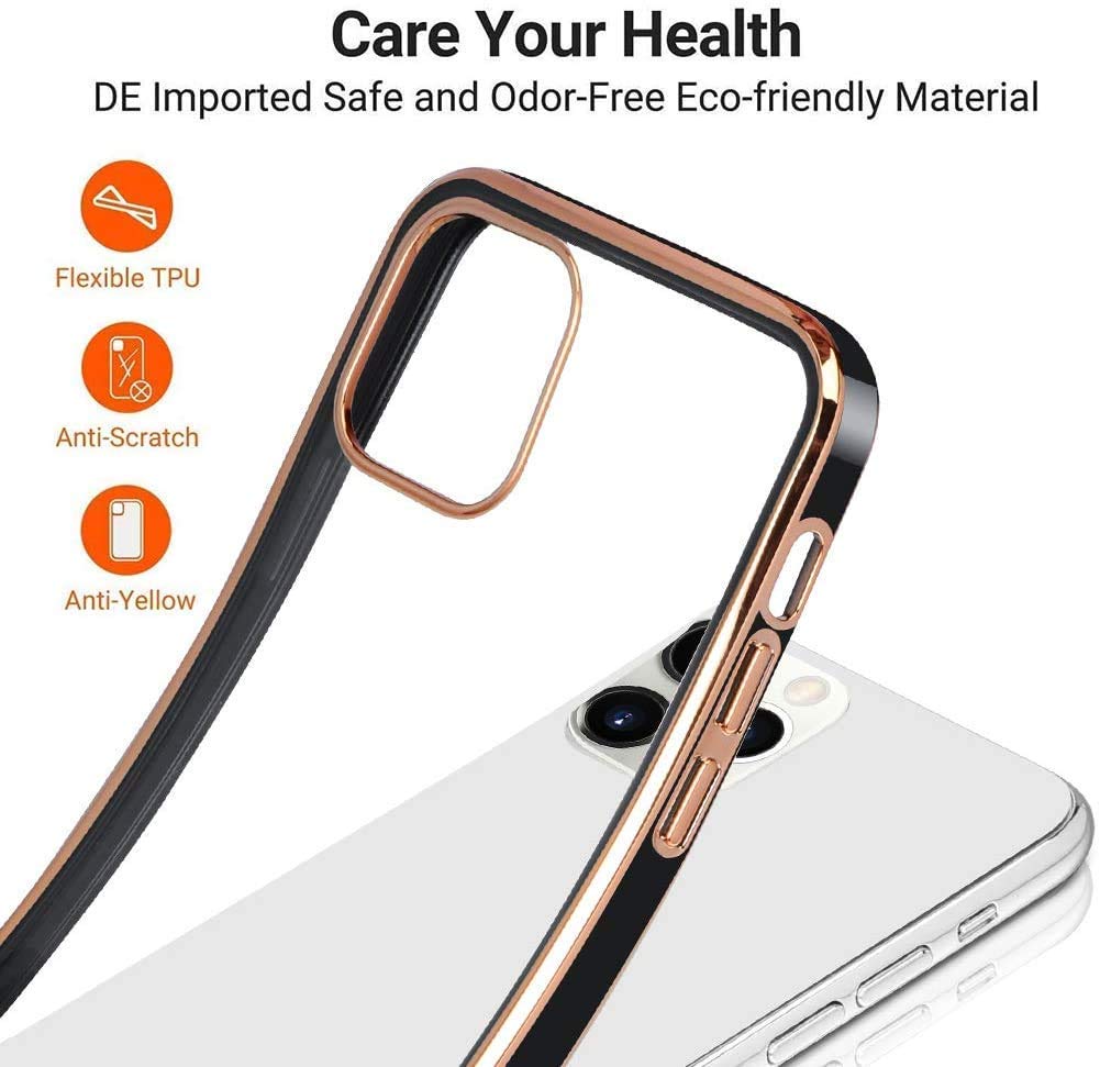 Electroplated Non Yellowing Soft Case - iPhone