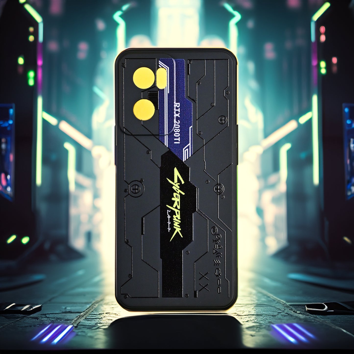 Cyber Punk Pattern Silicone Case - OnePlus (Buy 1 Get 1)
