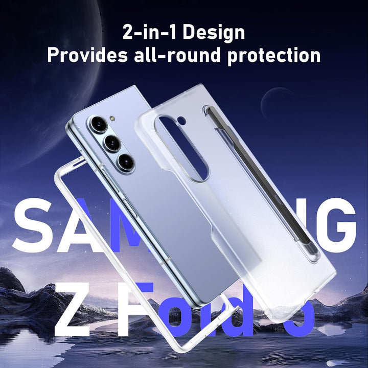 Galaxy Z Fold Series Clear Transparent Case