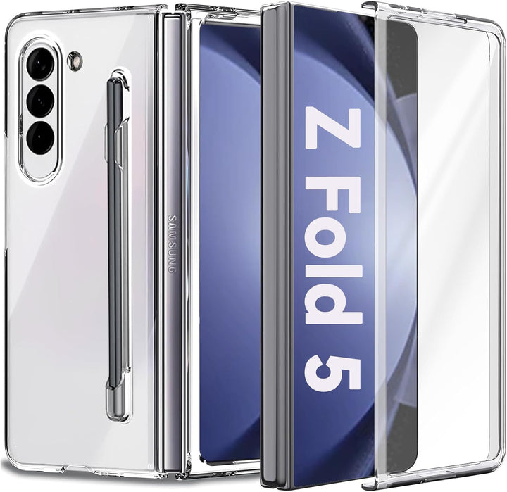 Galaxy Z Fold Series Clear Transparent Case