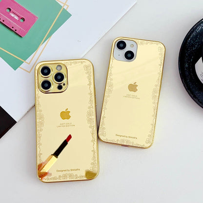 Exclusive Handcrafted Gold Plated Case - iPhone