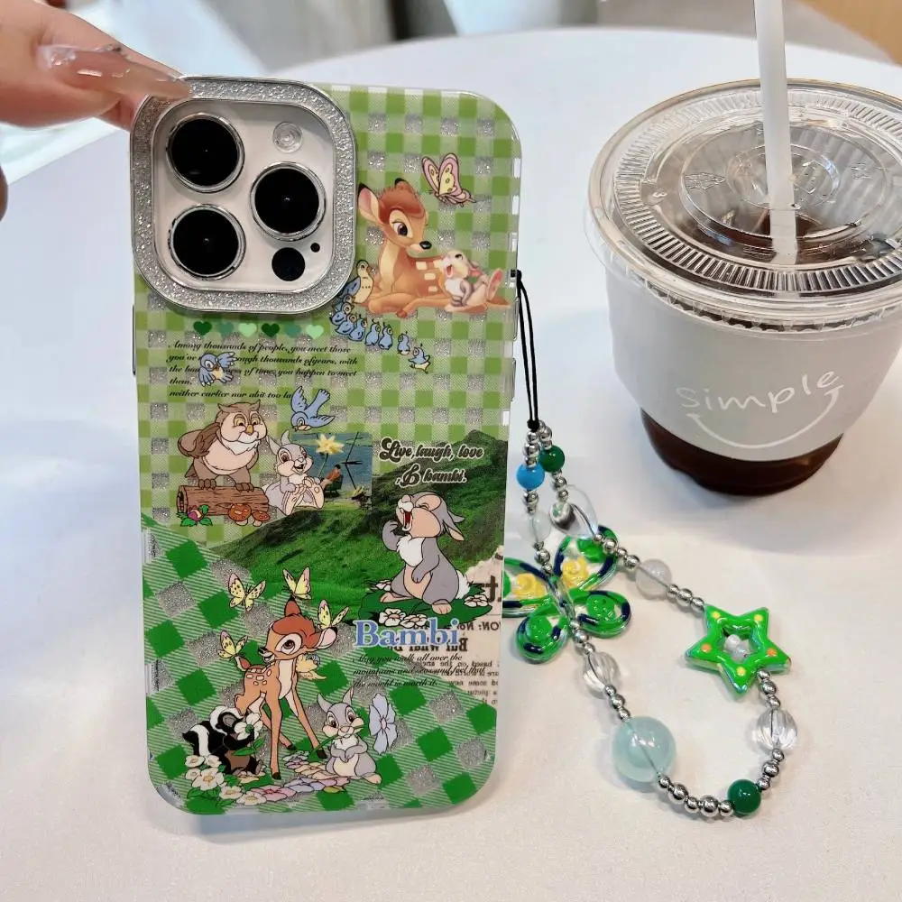 Shimmer Family Bambi Camera Case With Pendant Charm - iPhone