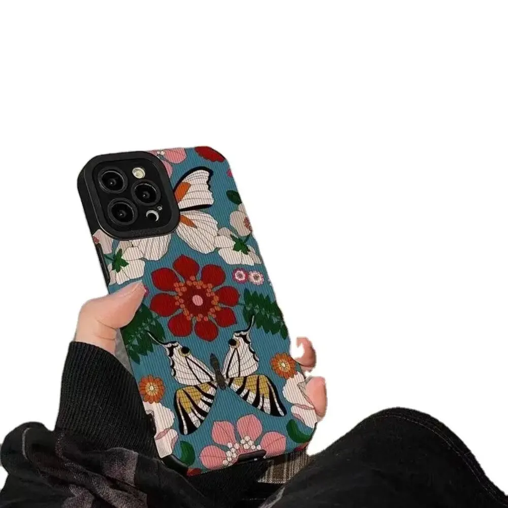 Flower Butterfly Camera Protector Case - iPhone