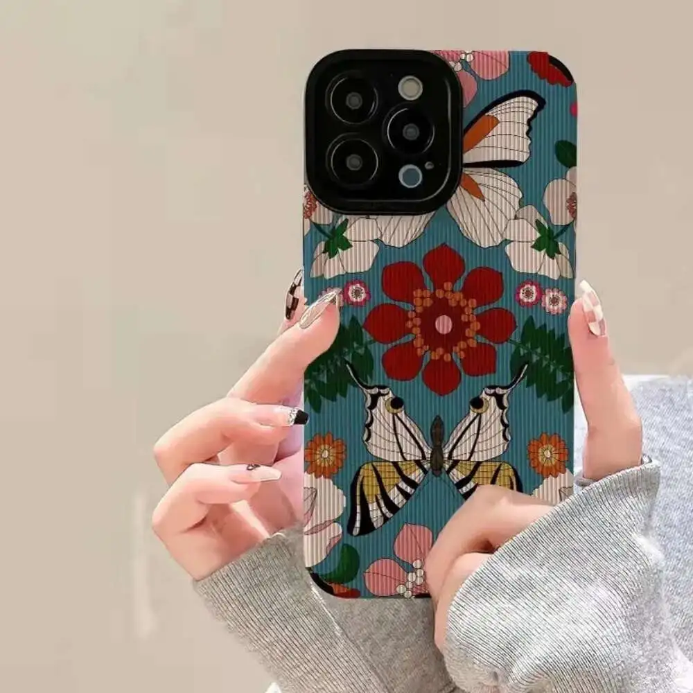 Flower Butterfly Camera Protector Case - iPhone