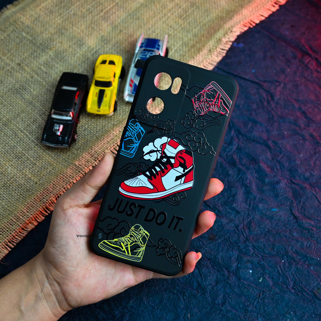 JUST DO IT Pattern Silicone Case - OnePlus (Buy 1 Get 1)