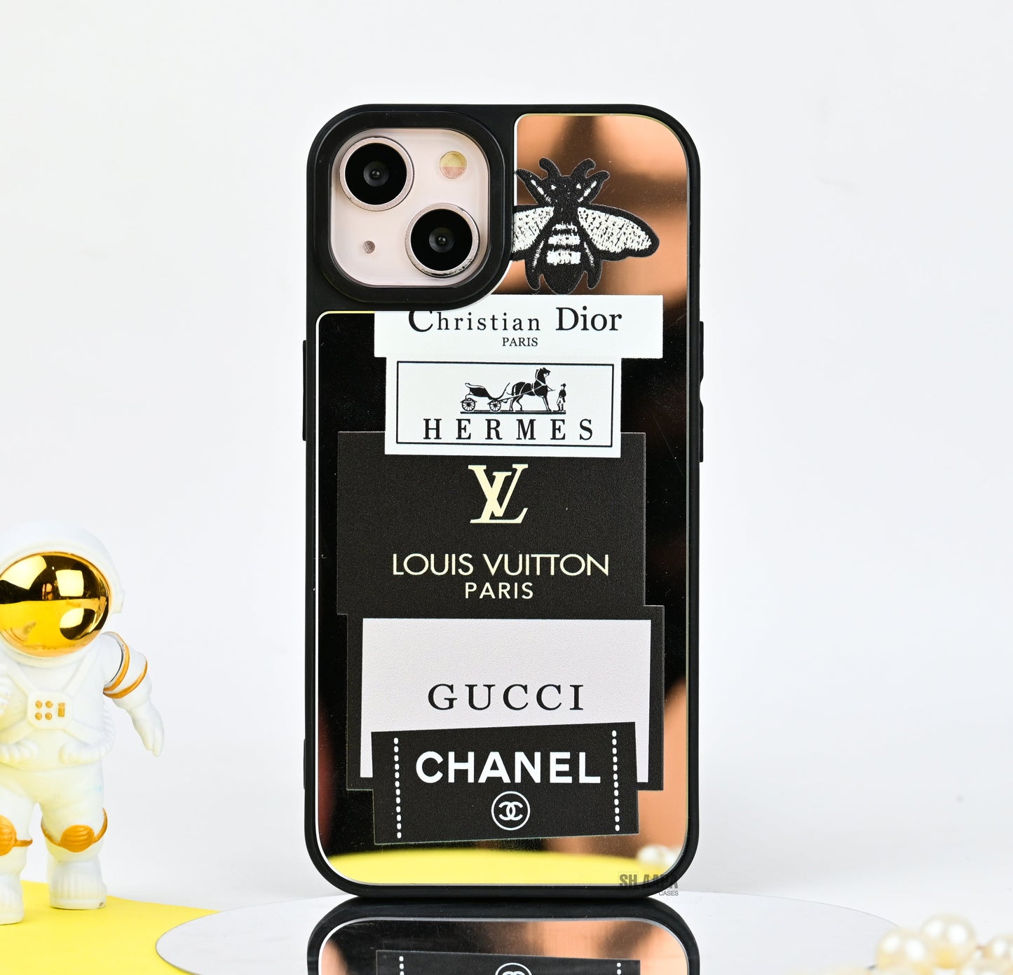 Luxury & Exclusive Frosted Hybrid Mirror Case - iPhone