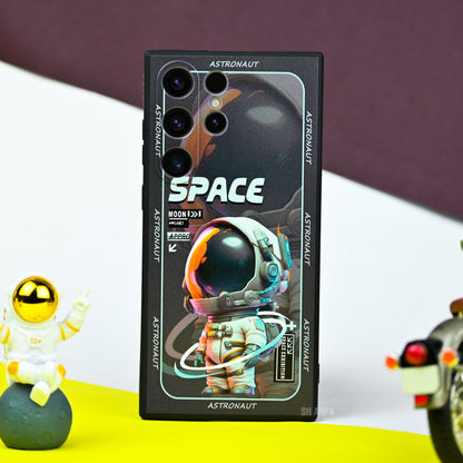 Luxury Space Astronaut Defender Soft Case - Samsung