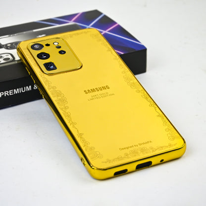 Exclusive Handcrafted Gold Plated Case - Samsung