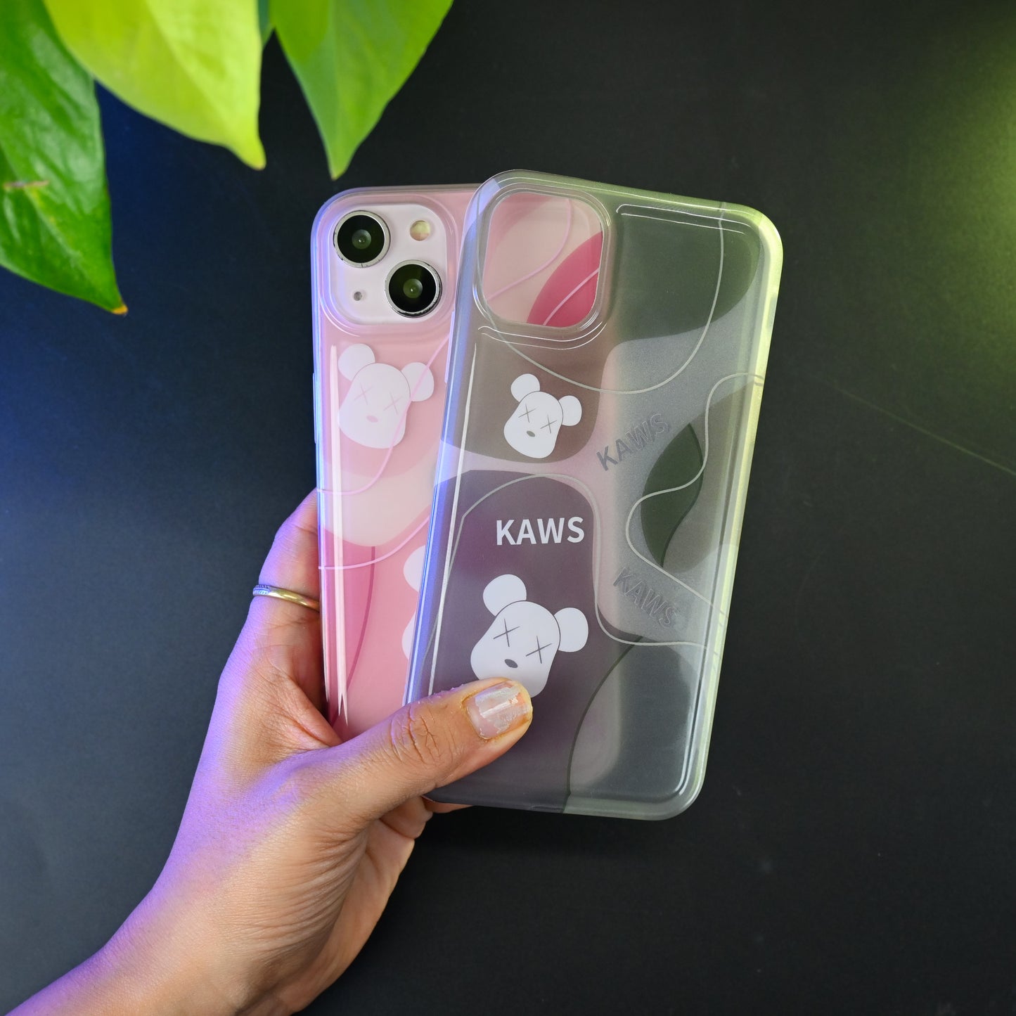 Kaws Design Soft Hybrid Case - iPhone