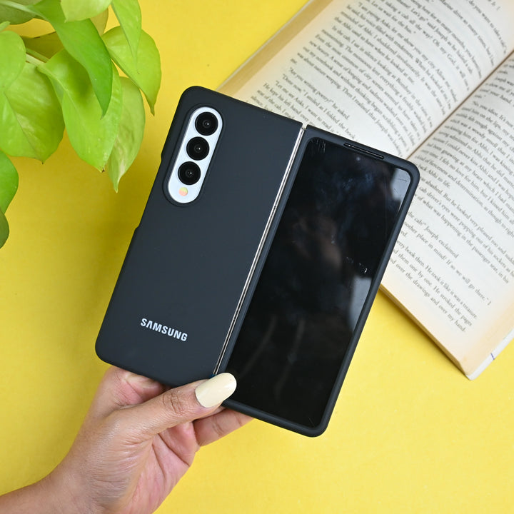 Galaxy Z Fold4 Smooth and Silky Soft Silicon Case