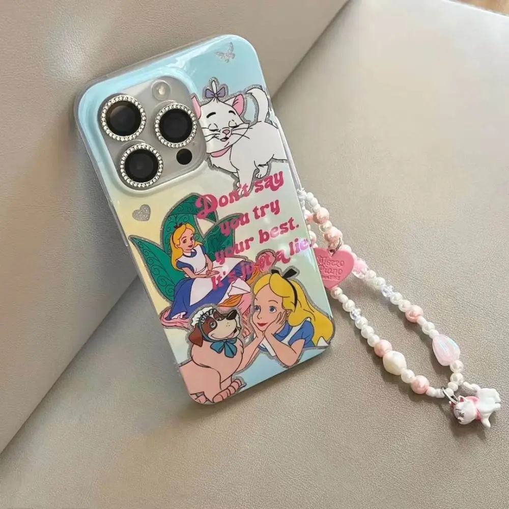 Miss Princess Case With Pendant Charm - iPhone