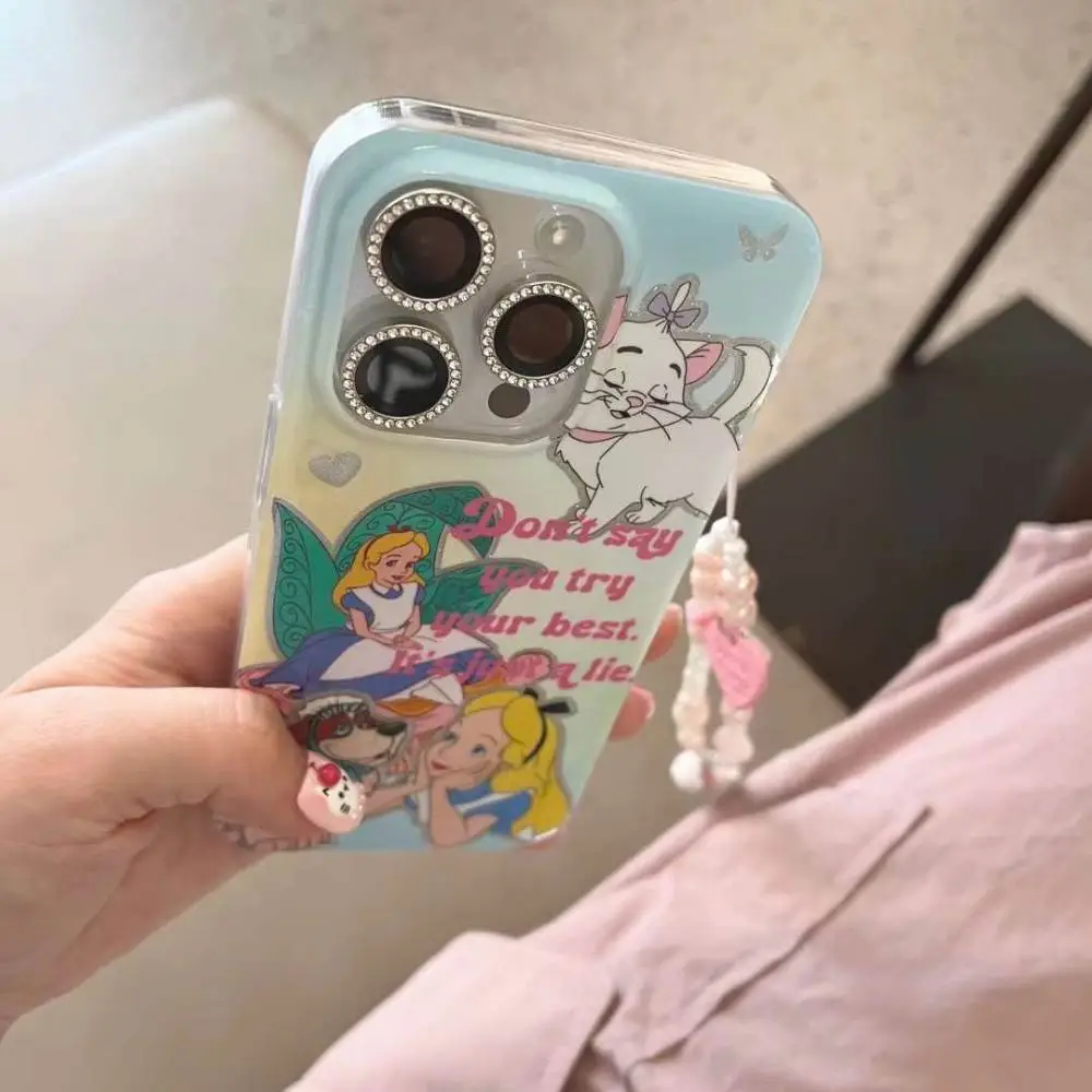 Miss Princess Case With Pendant Charm - iPhone