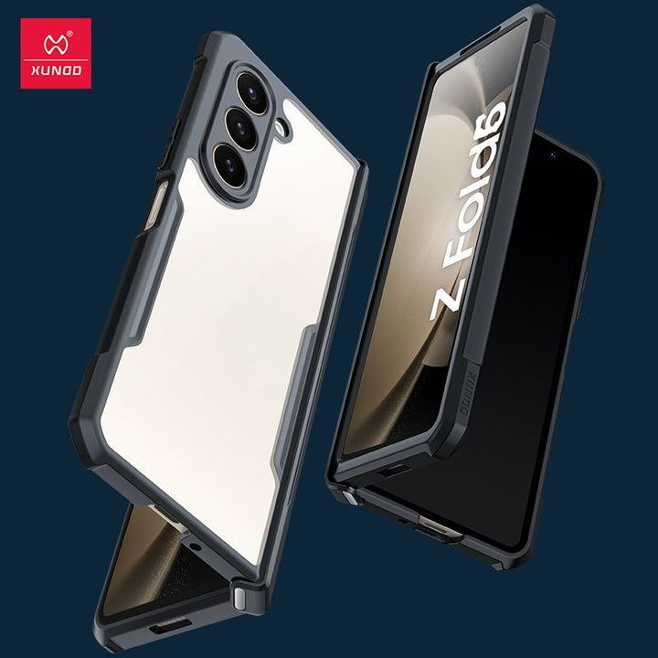 Galaxy Z Fold6 Beatle Series Hybrid Shockproof Camera Protection Case with Hinge Protection