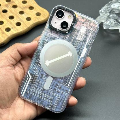 Circuit Board Design Mag-Safe Compatible Case - iPhone
