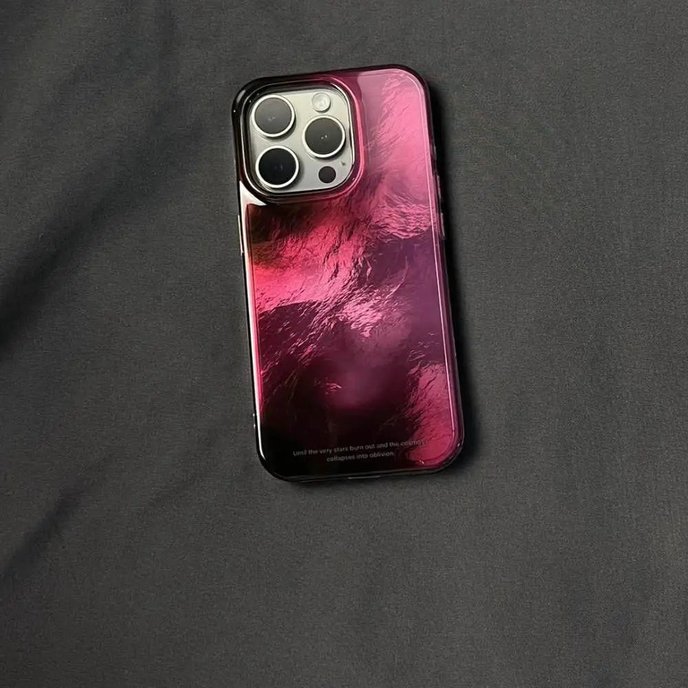 Marble Crimson Mystic Case - iPhone