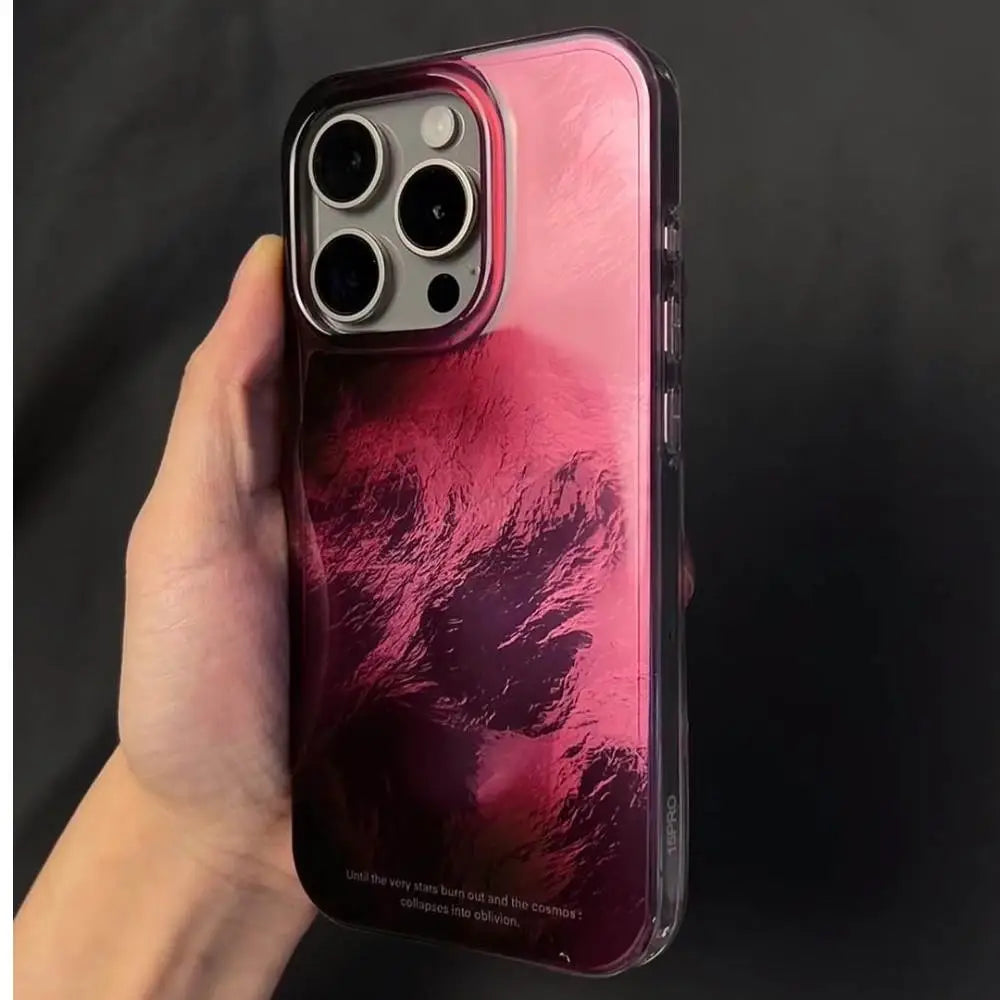 Marble Crimson Mystic Case - iPhone