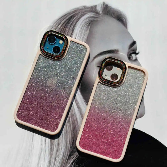Shimmer Case With Stone Camera Chrome - iPhone
