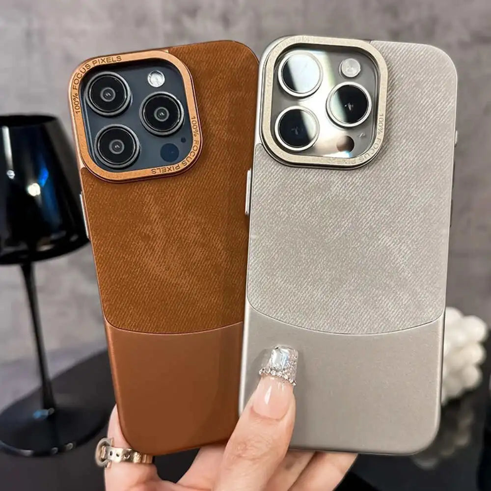 Multi Shade Premium Leather Case - iPhone