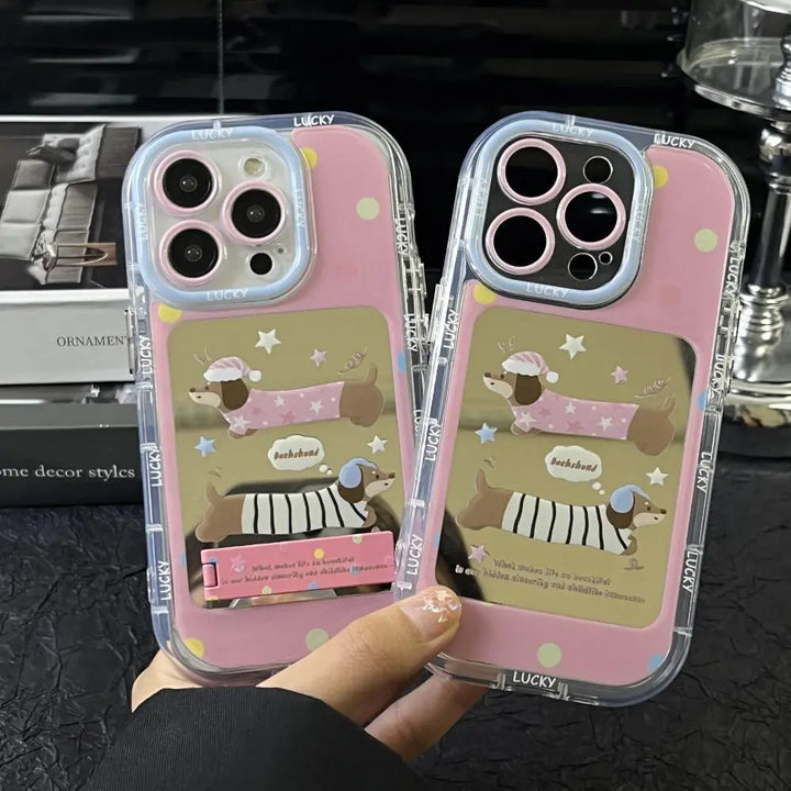 Cute Pup Sleepover Case - iPhone