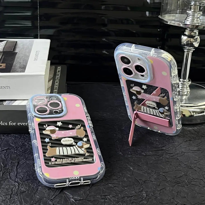 Cute Pup Sleepover Case - iPhone