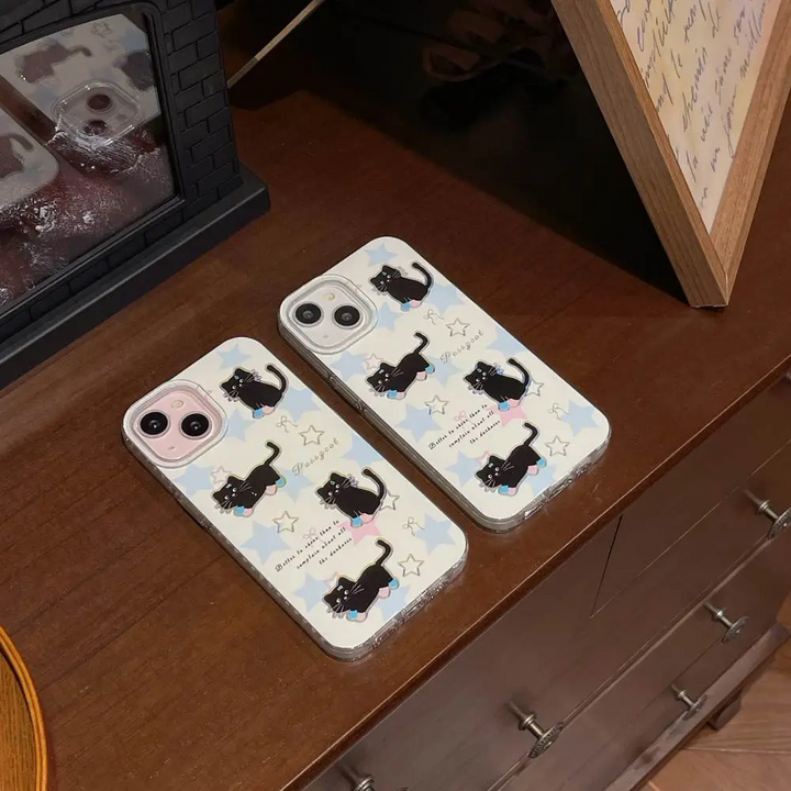 Cat Sprinkle Glitter Case- iPhone