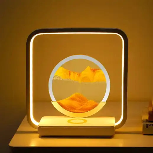 Younique's Smart Wireless Charger Table Lamps LED Night Light Bedside Desk Lamp