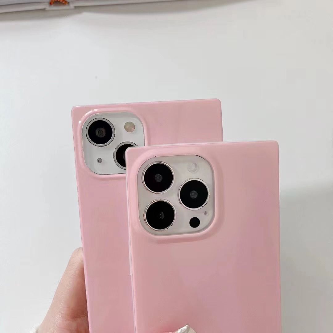 Rectangular Pink Case  - iPhone