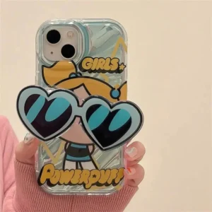 Powerpuff Girls With Pop Socket - iPhone