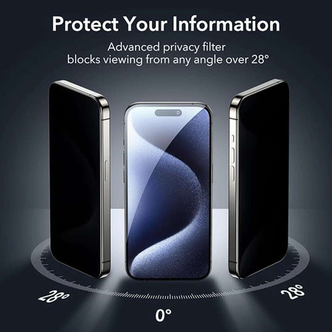 Privacy Tempered Glass - iPhone