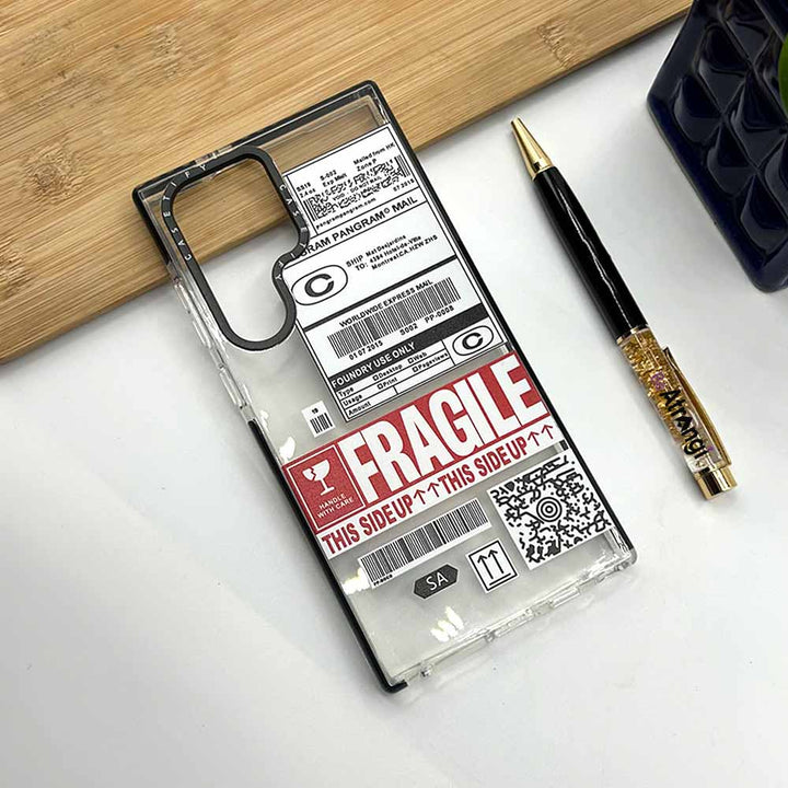 Luxury Fashion Popular Fragile Tag Case - Samsung