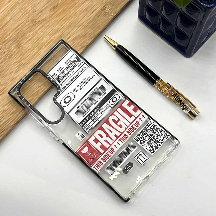 Luxury Fashion Popular Fragile Tag Case - Samsung