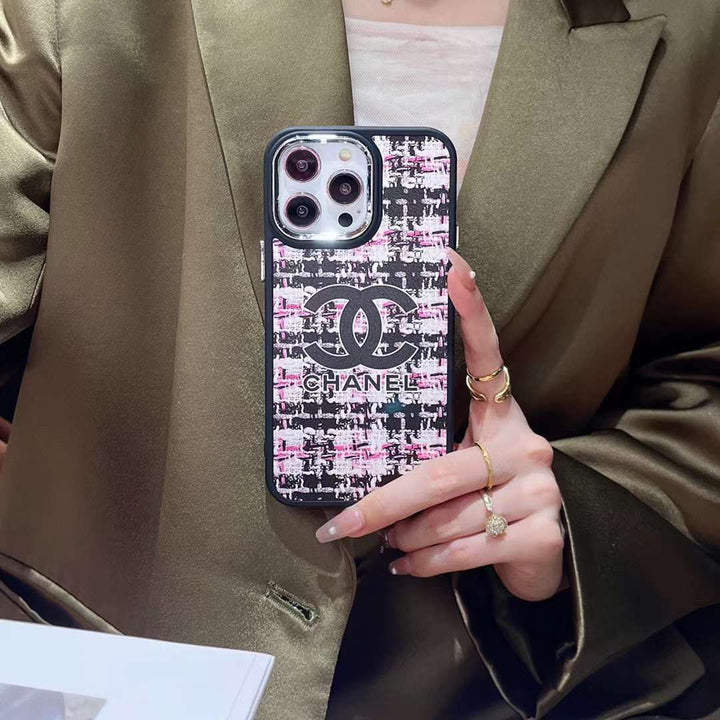Premium Chanel Design Case - iPhone