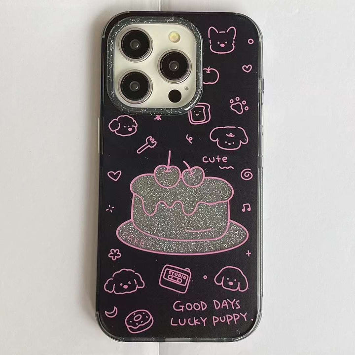 Cute Fitter Birthday Cake Case - iPhone