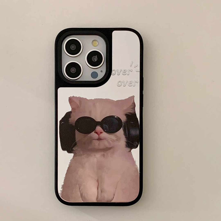 Sassy Kitty Headphones Case - iPhone