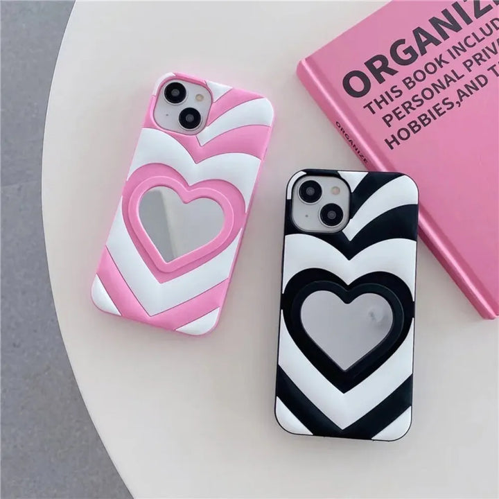 Mirror Heart Case - iPhone