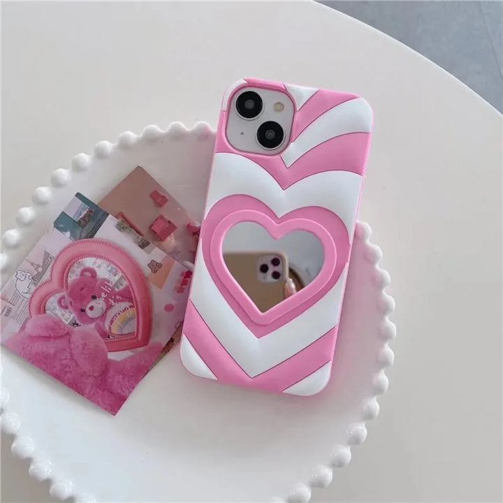 Mirror Heart Case - iPhone