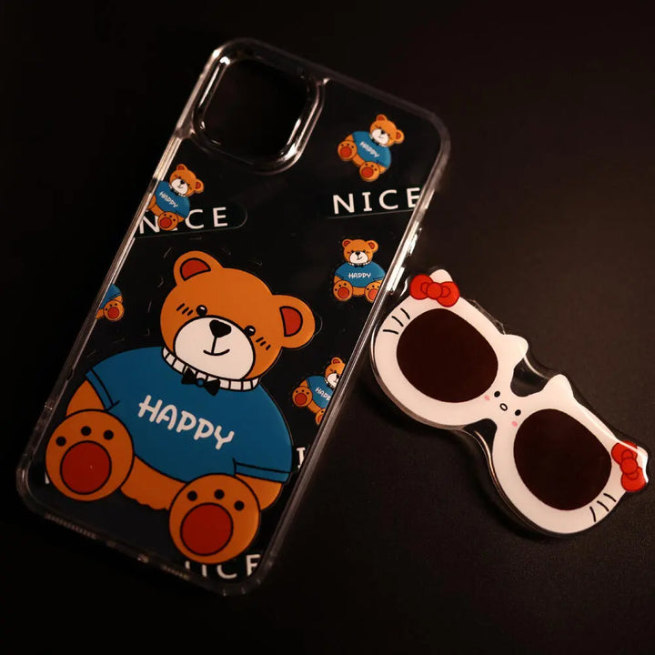 Mirror Teddy Case - iPhone