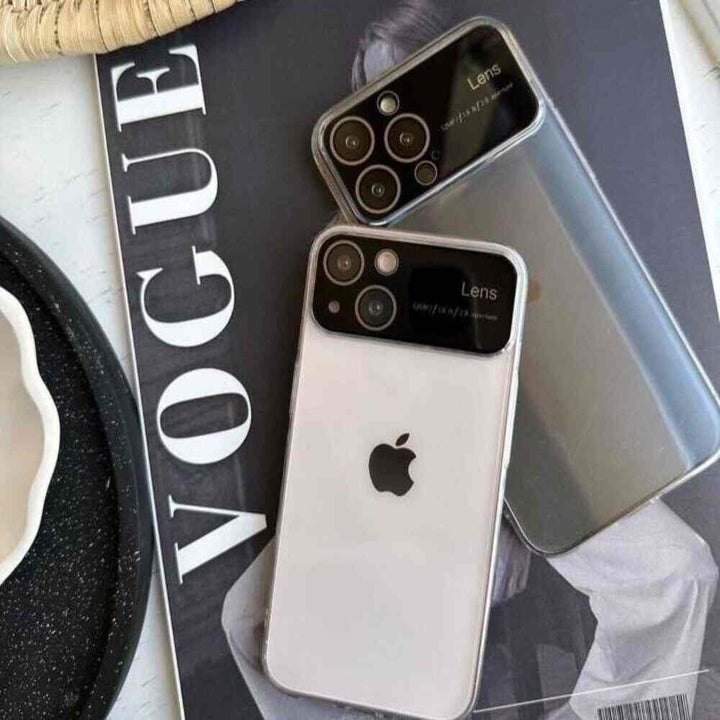 Auto focus Transparent Case- iPhone