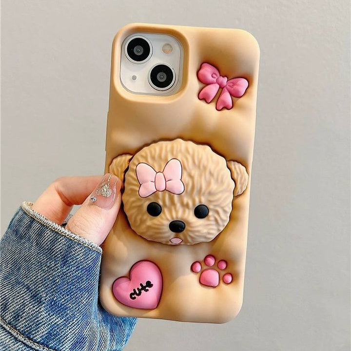 3D Mesmeric Puppy Case - iPhone